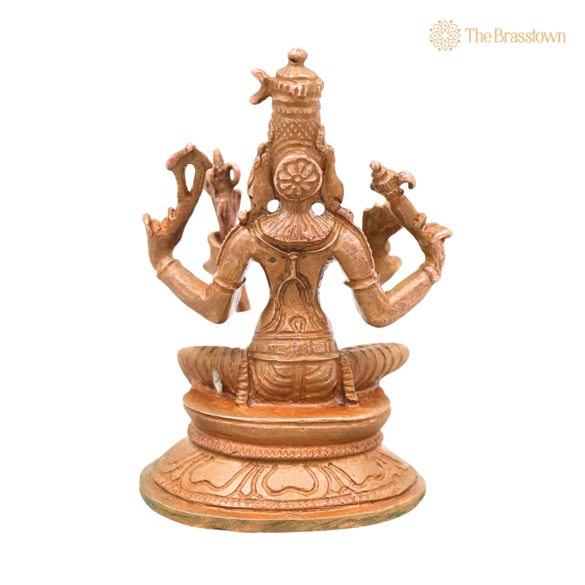 Bronze Rajarajeshwari Devi Idol – Lalita Tripurasundari Handcrafted Chola Murti for Pooja, Home Décor &amp; Gifting 3 Inch 4