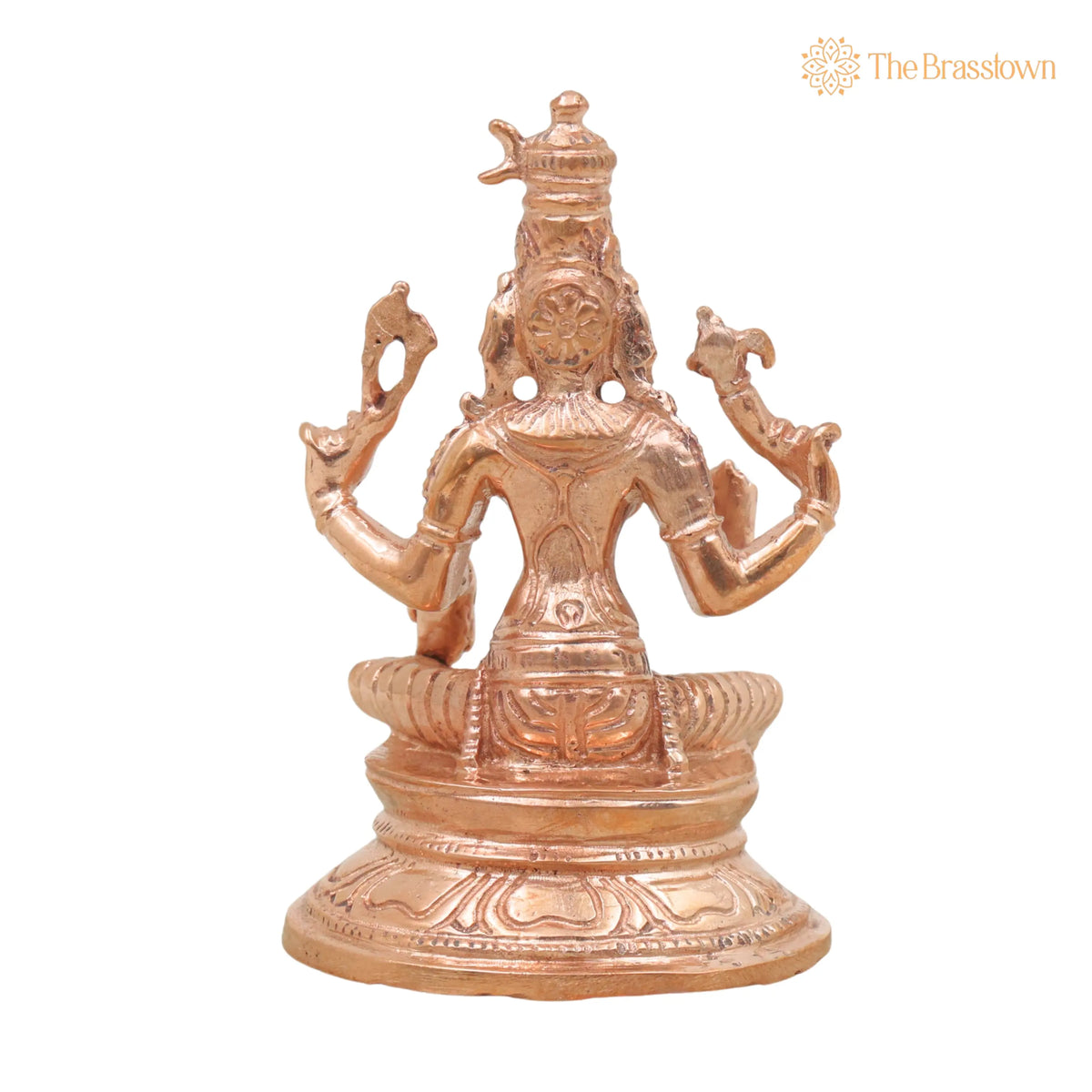 Bronze Bhuvaneshwari Idol – Handcrafted Chola Mahavidya Devi Murti for Pooja, Temple, Home Décor &amp; Gifting 3 Inch 4