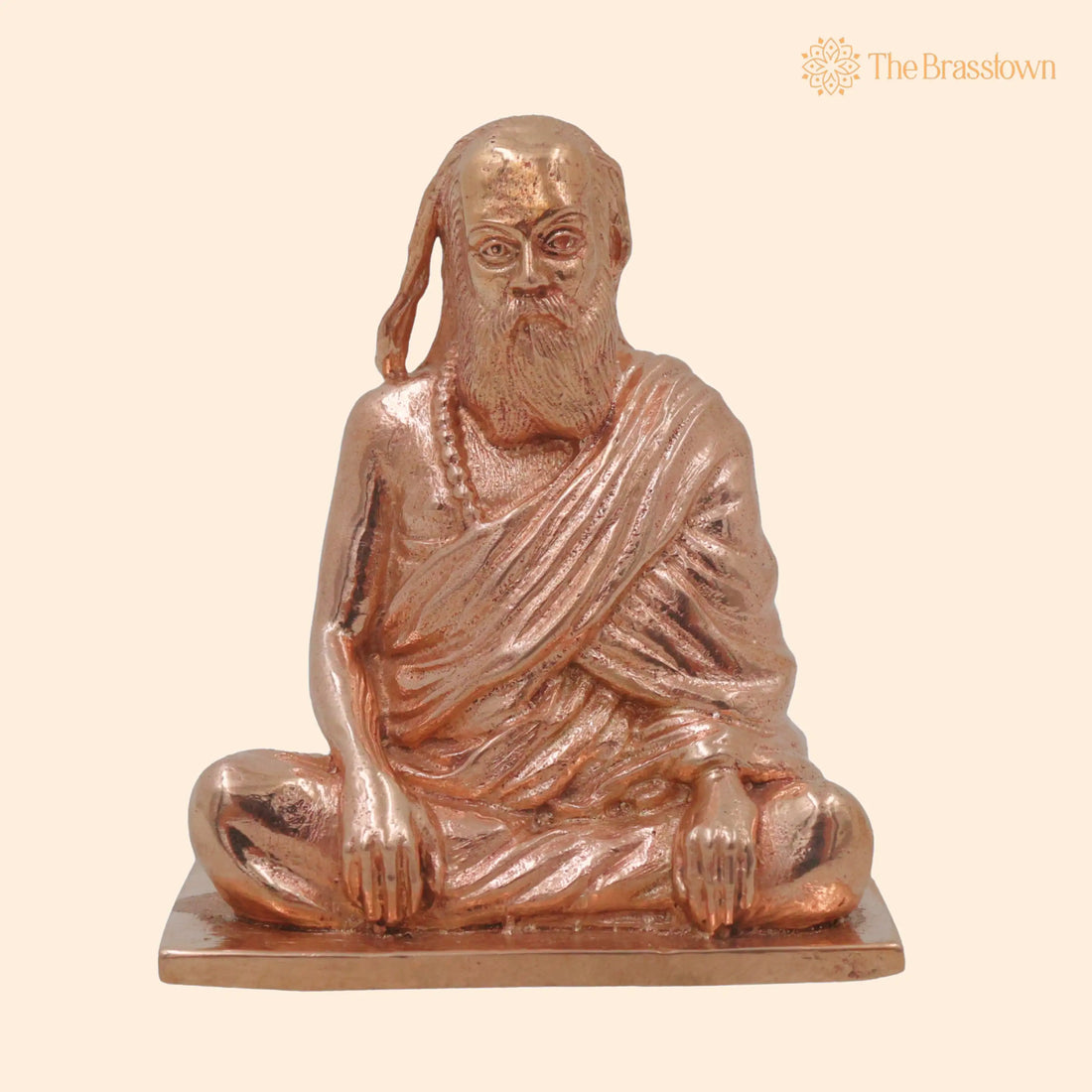 Bronze Pamban Swamigal Idol – Handcrafted Sri Pamban Swamy Panchaloha Murti for Puja, Home Mandir &amp; Décor 2.5 Inch 1