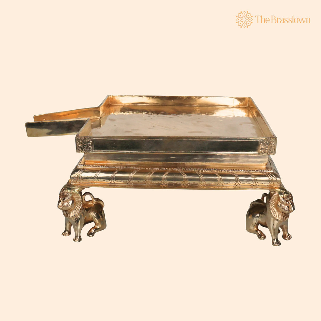 Bronze Abhishek Patra for Shivling – Handcrafted Lingabhishekam Vessel for Puja Rituals &amp; Home Mandir 7 Inch 1