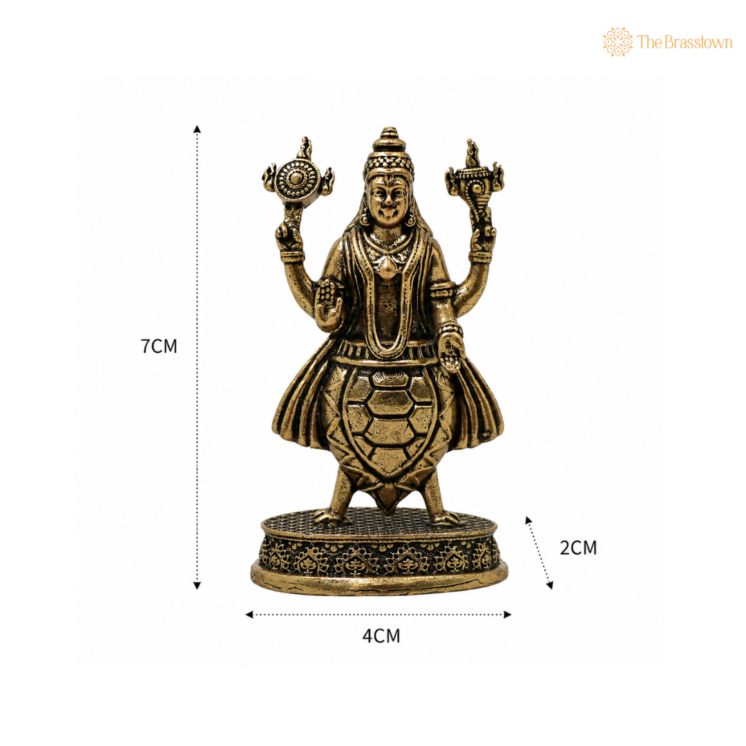 Brass Vishnu Dashavatar Set Idol – Handcrafted Dashavatara Murti Collection for Pooja, Temple Décor &amp; Spiritual Gifting