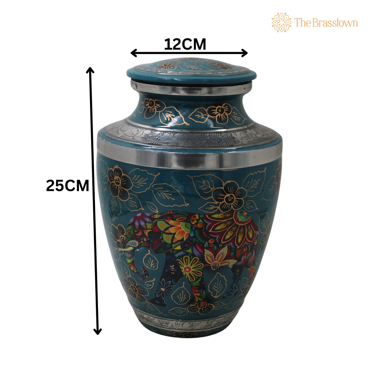 Aluminium With Nikal Coating Multipurpose Handcrafted Storage Box – Traditional Gift Décor Case 10 Inch 5