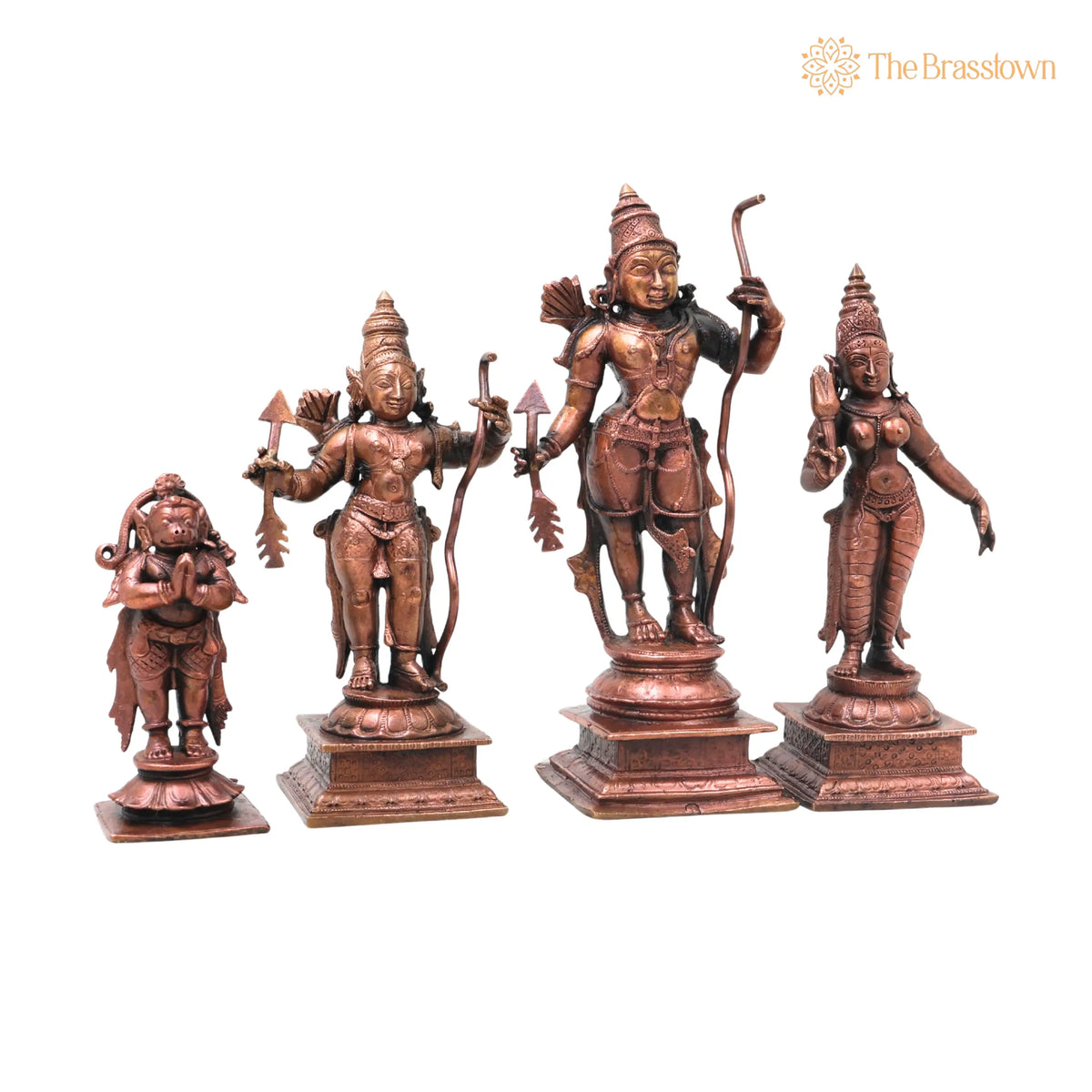 Copper Ramdarbar Idol – Handcrafted Vastu &amp; Home Décor 6 Inch 3