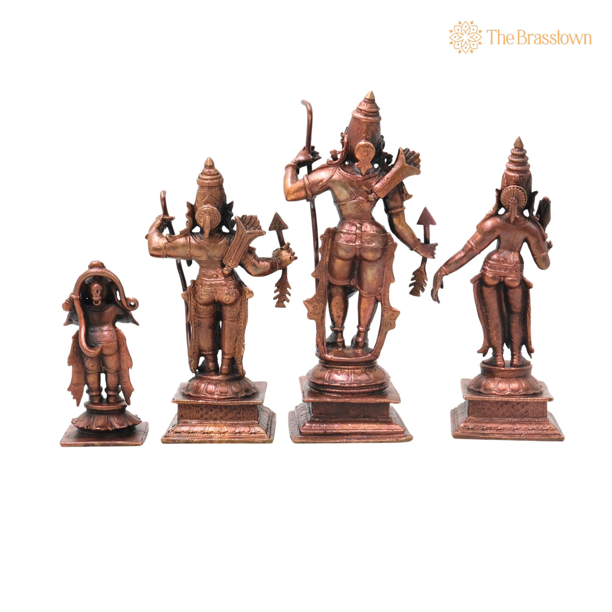 Copper Ramdarbar Idol – Handcrafted Vastu &amp; Home Décor 6 Inch 4