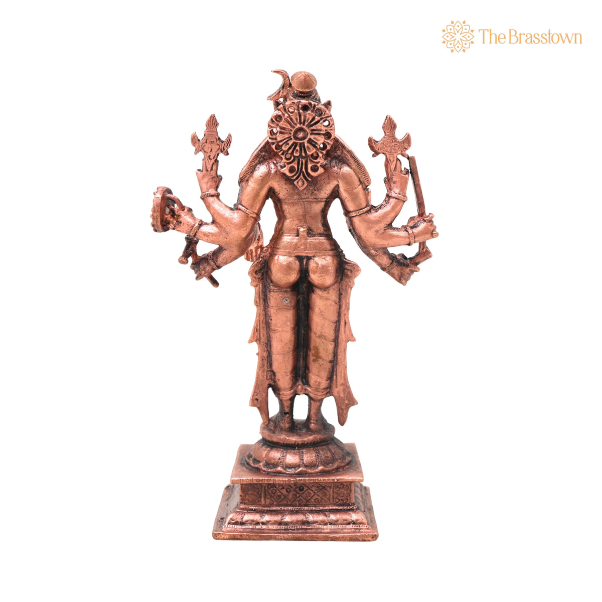 Copper Sri Maha Varahi Devi Idol – Handcrafted Home Décor &amp; Gifting 5.5 Inch 4