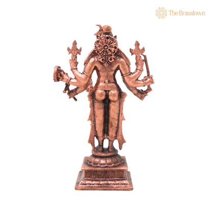 Copper Sri Maha Varahi Devi Idol – Handcrafted Home Décor &amp; Gifting 5.5 Inch 4