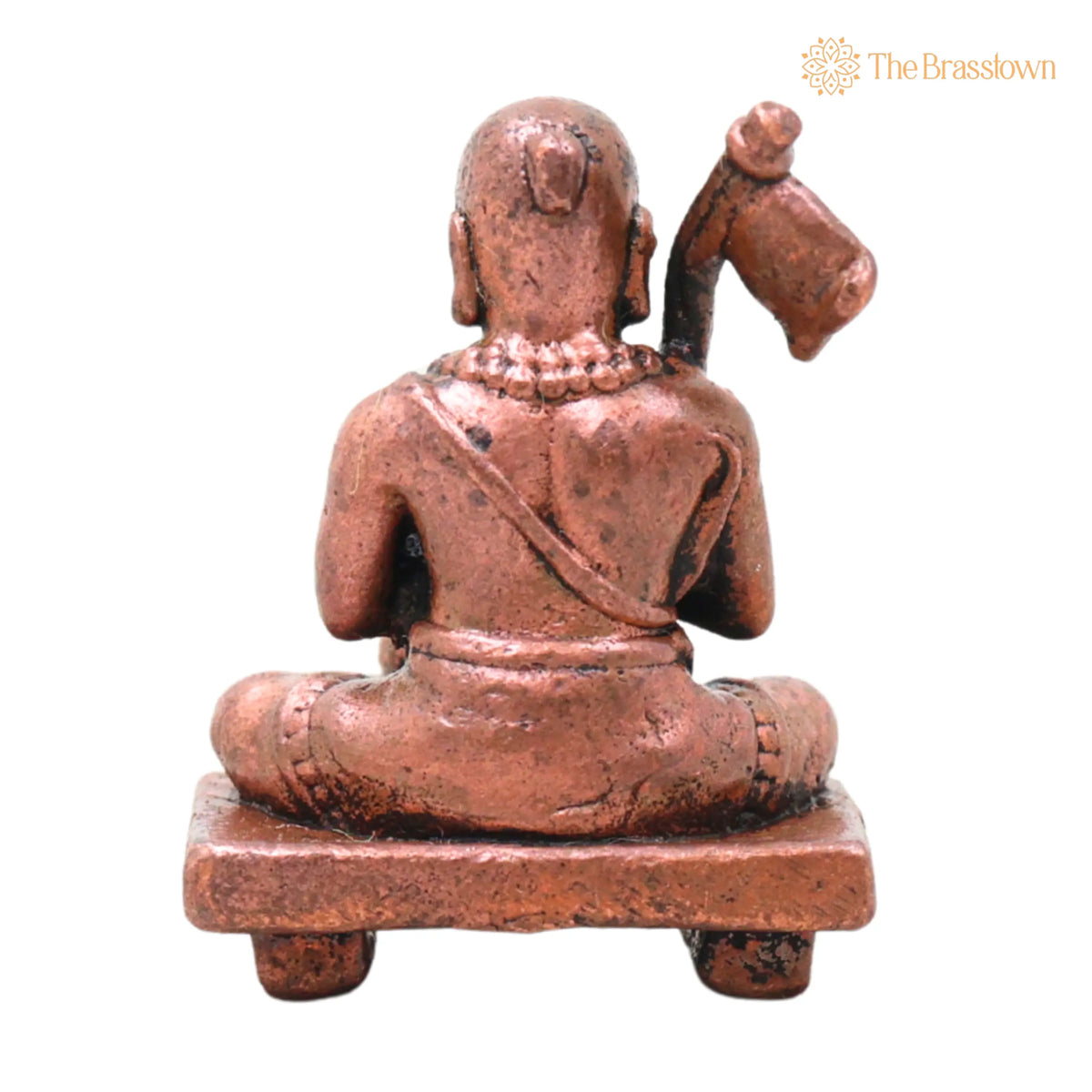 Copper Shree Ramanujacharya Idol – Handcrafted Home Décor &amp; Gifting 1 Inch 4