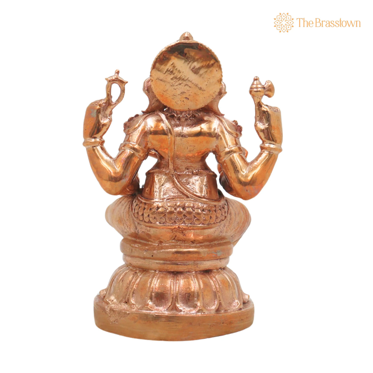 Bronze Ganesha Idol – Ganapati Murti, Chola Handcrafted Statue for Pooja, Home Décor &amp; Gifting 4.5 Inch 4