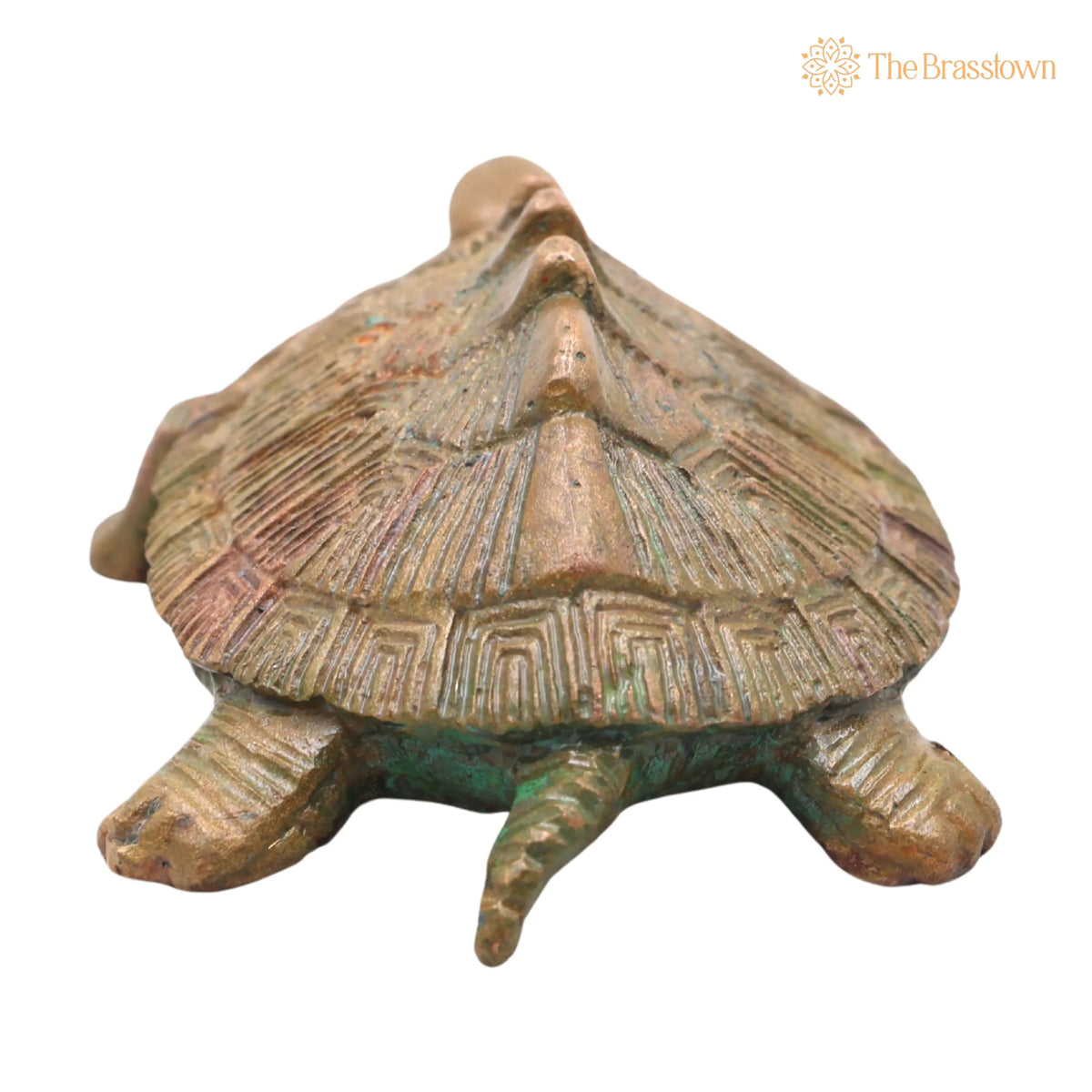 Bronze Tortoise Idol Kurma Statue – Vastu Pooja Home Décor, Handcrafted Traditional Chola Art, Spiritual Gift 2 Inch 4