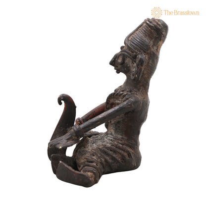Copper Lakshmi Idol – Handcrafted Lakshmi Devi Murti, Home Décor &amp; Gifting 5 Inch 3