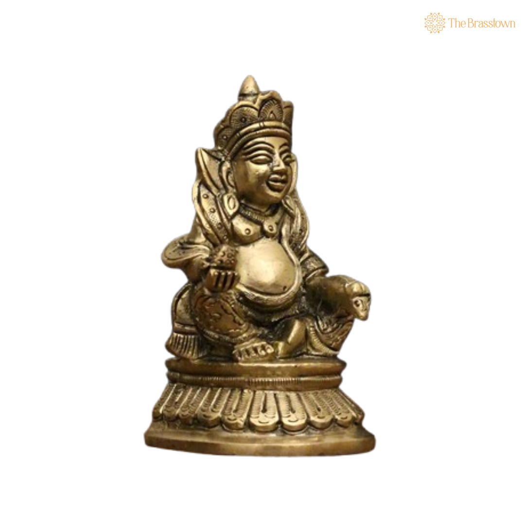 Brass Lord Kuber Idol 4 Inch