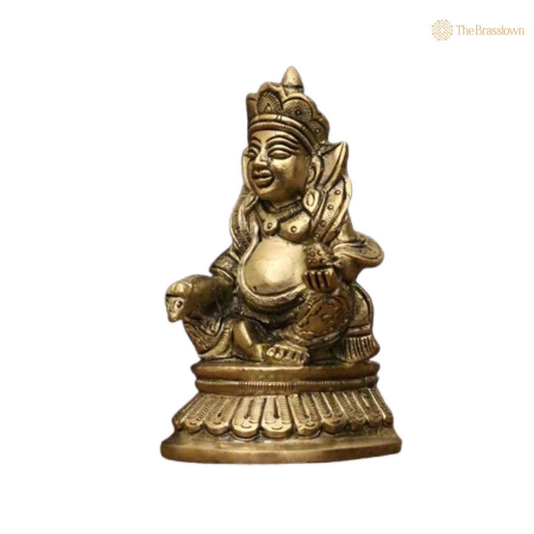 Brass Lord Kuber Idol 4 Inch