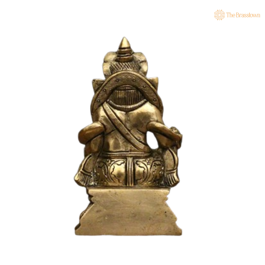 Brass Lord Kuber Idol 4 Inch