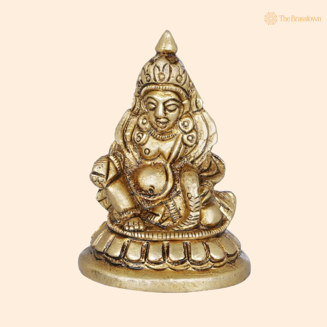 Brass Lord Kuber Idol 2 Inch