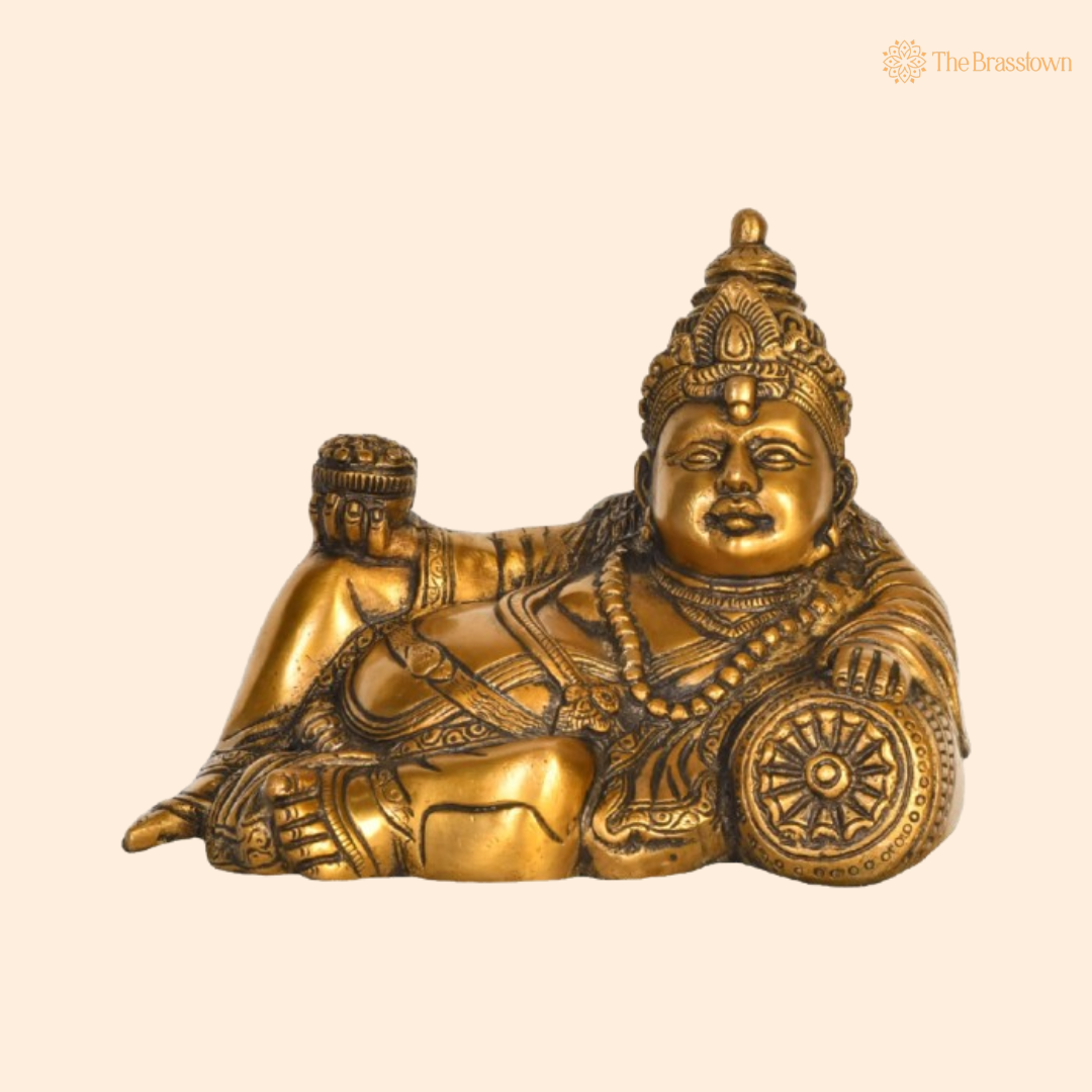 Brass Lord Kuber Idol 7 Inch