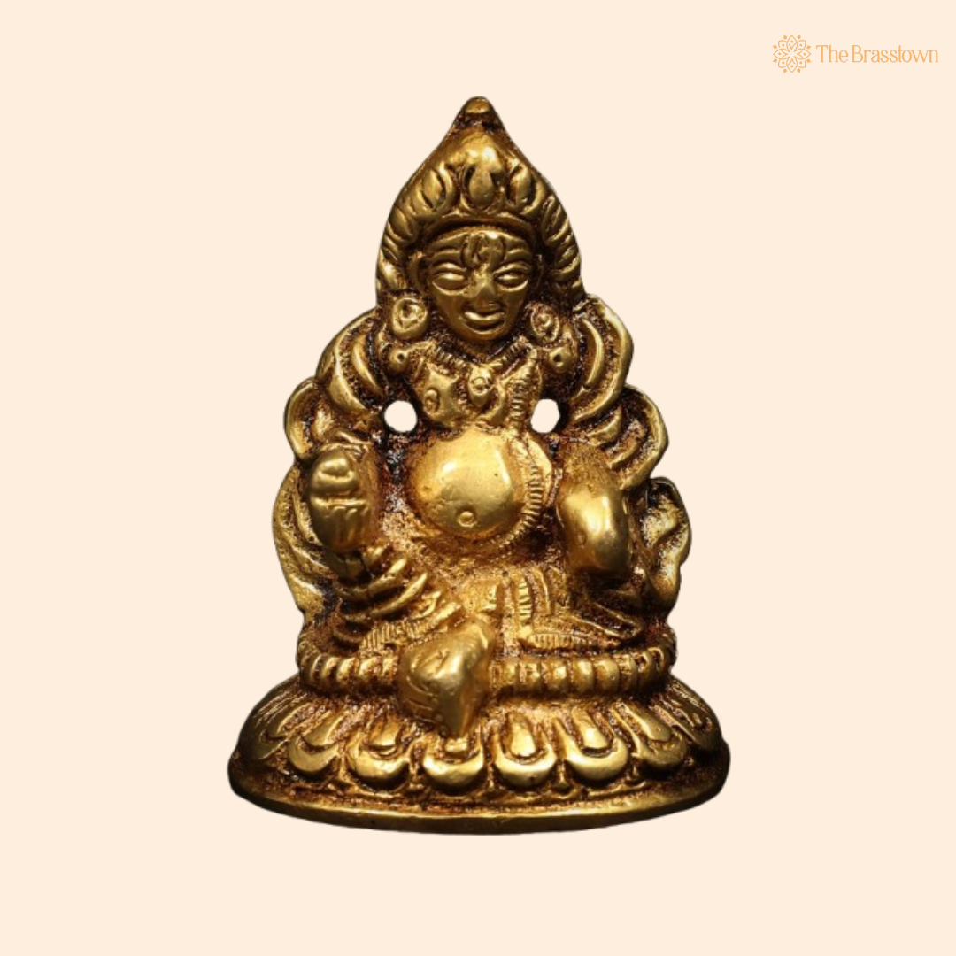 Brass Lord Kuber Idol 2 Inch