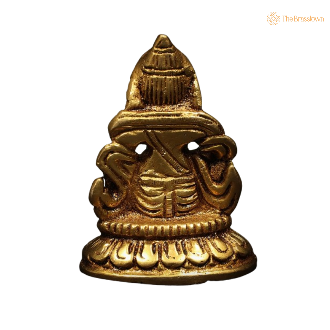 Brass Lord Kuber Idol 2 Inch