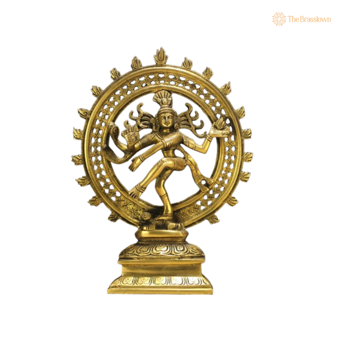 Brass Nataraja Statue 12 Inch
