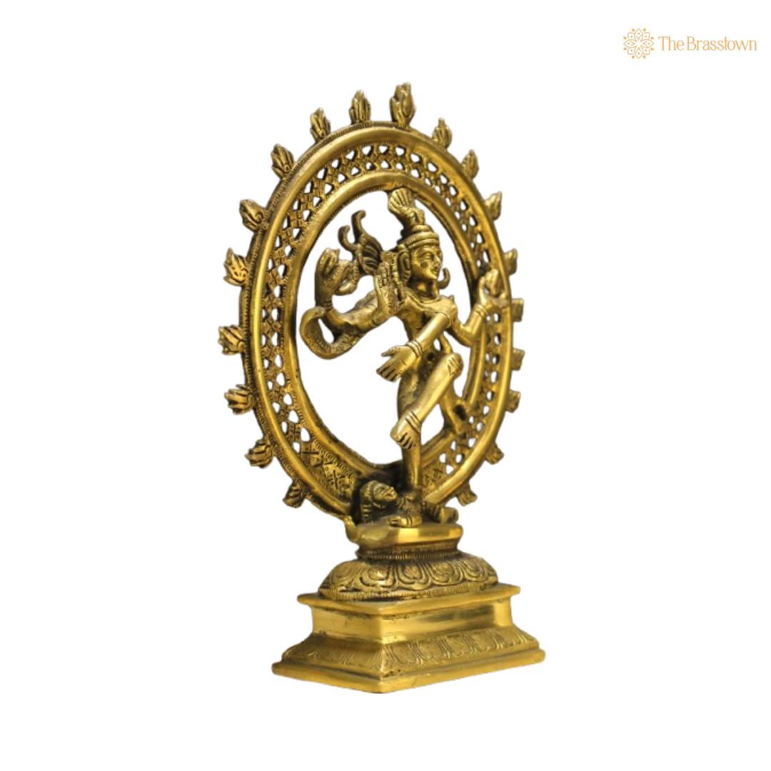 Brass Nataraja Statue 12 Inch