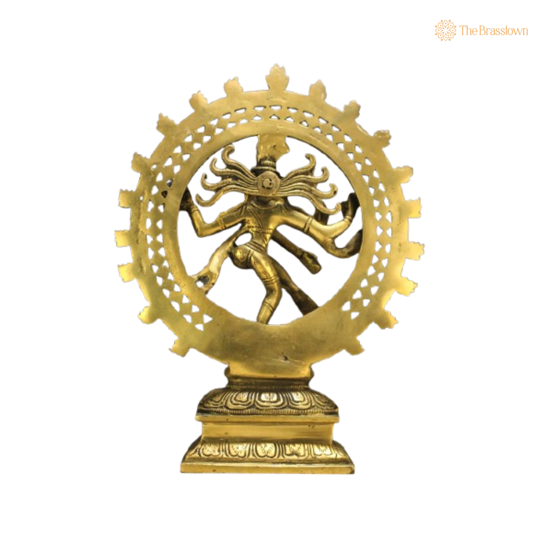 Brass Nataraja Statue 12 Inch
