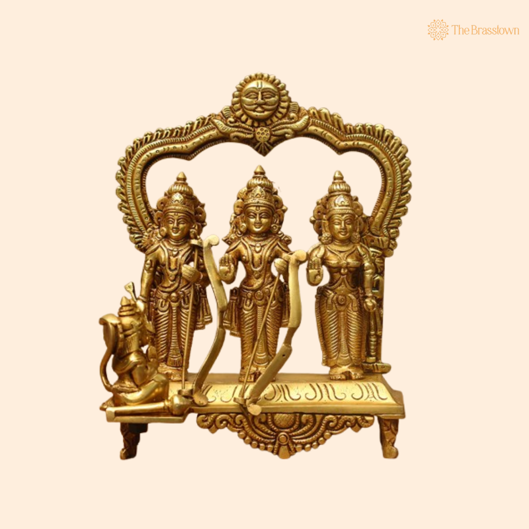 Brass Ram Darbar Idol 9.5 Inch