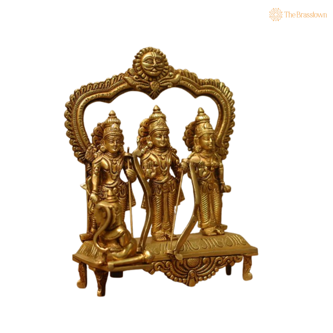 Brass Ram Darbar Idol 9.5 Inch