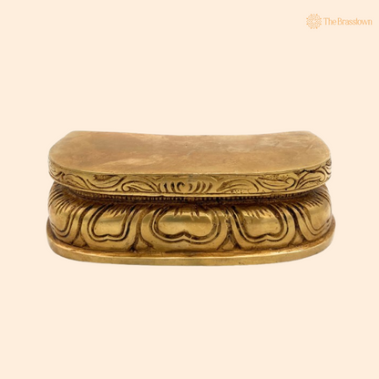 Brass Ritual Seat – A Symbol of Reverence and Elegance 2 Inch