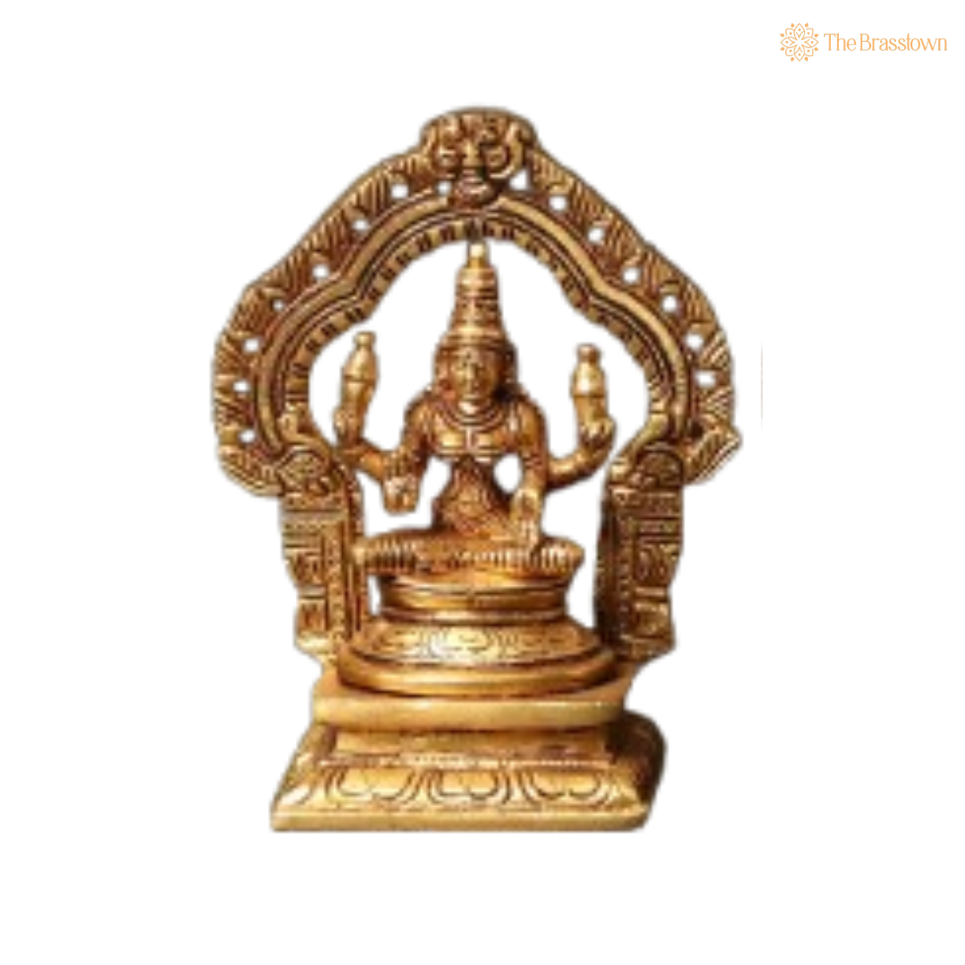 Brass Trimurti Idol Set 5 Inch