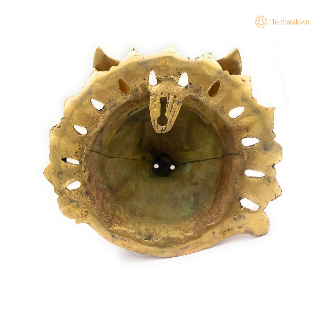 Brass Varaha Wall Hanging 9 Inch
