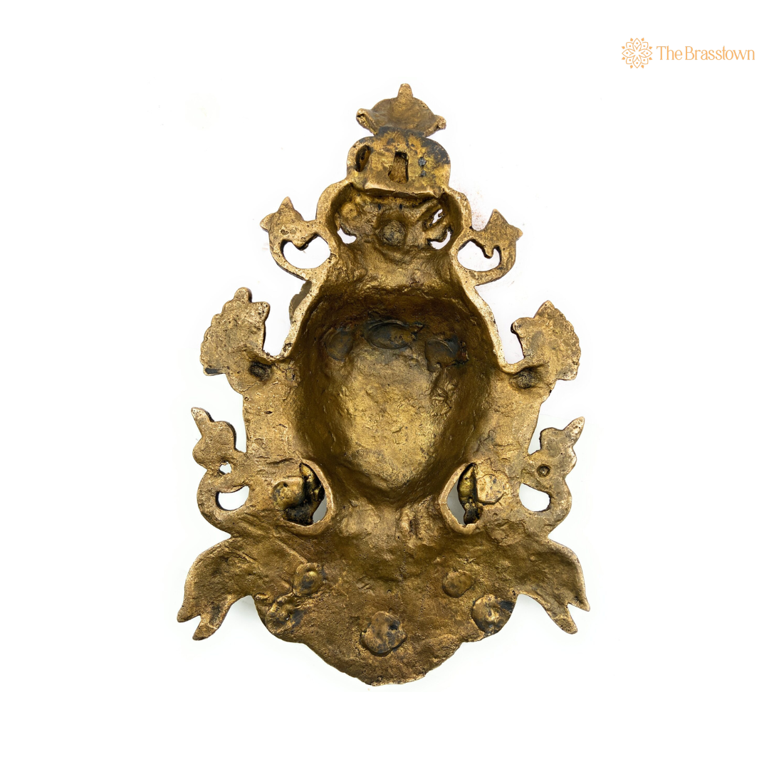 Brass Wall Hanging of Goddess Tara 12 Inch