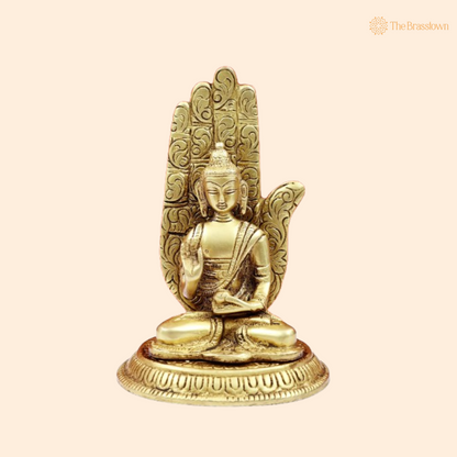 Buddha Idol with Hand Gesture 5 Inch