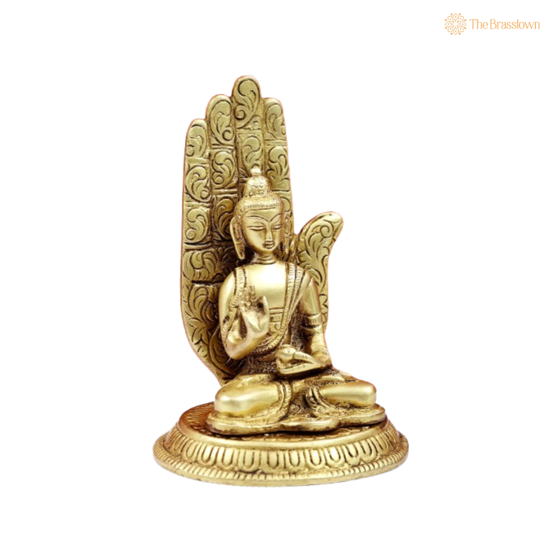 Buddha Idol with Hand Gesture 5 Inch