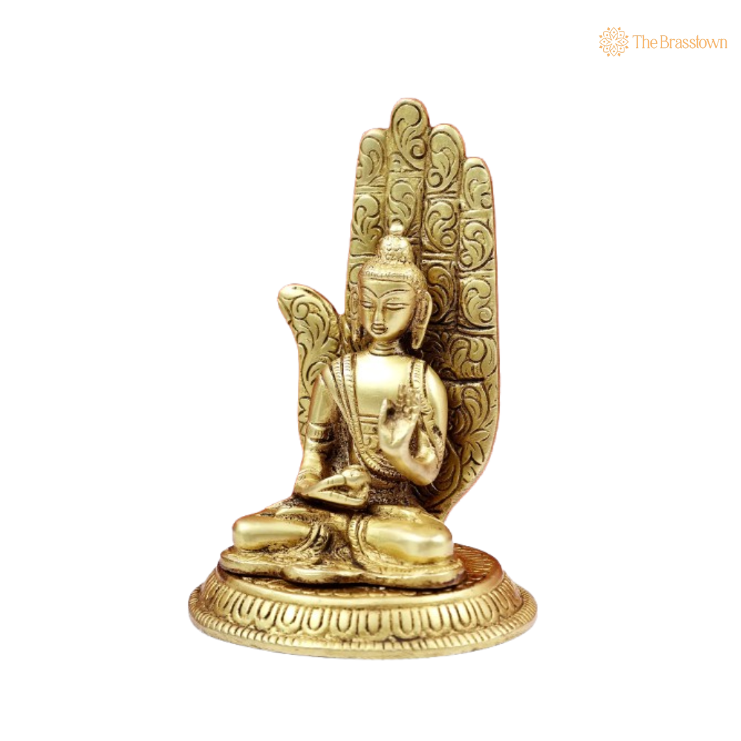 Buddha Idol with Hand Gesture 5 Inch