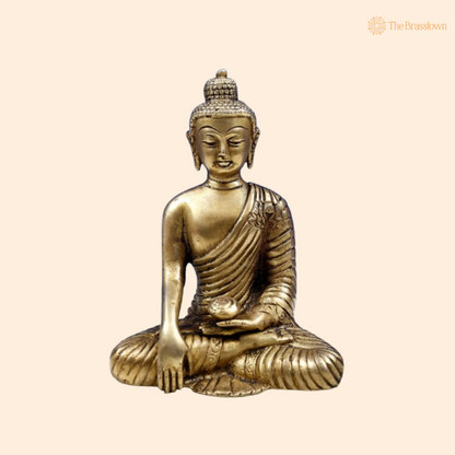 Buddha Statue – Embrace Inner Peace and Tranquility 6 Inch