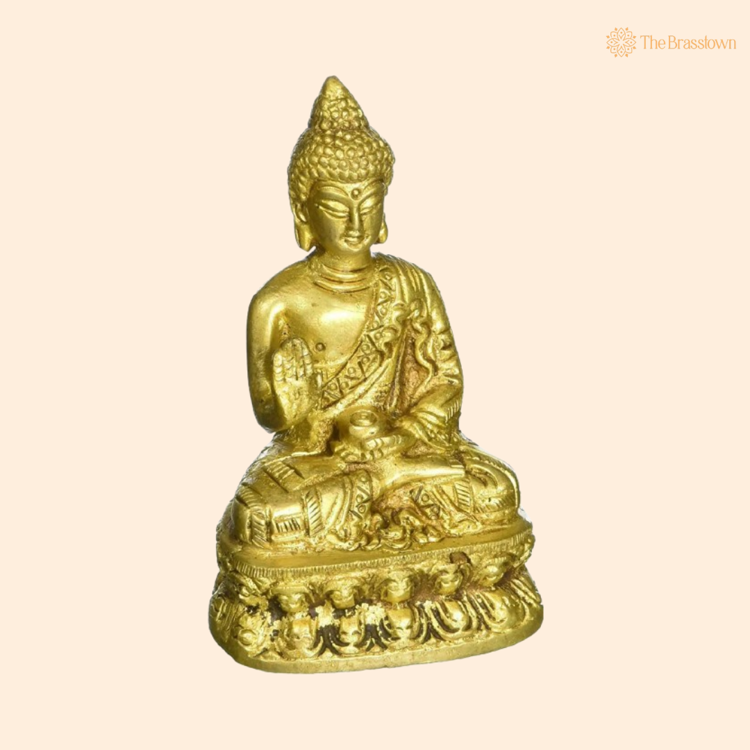 Buddha in Meditation - A Symbol of Wisdom and Peace 3 Inch