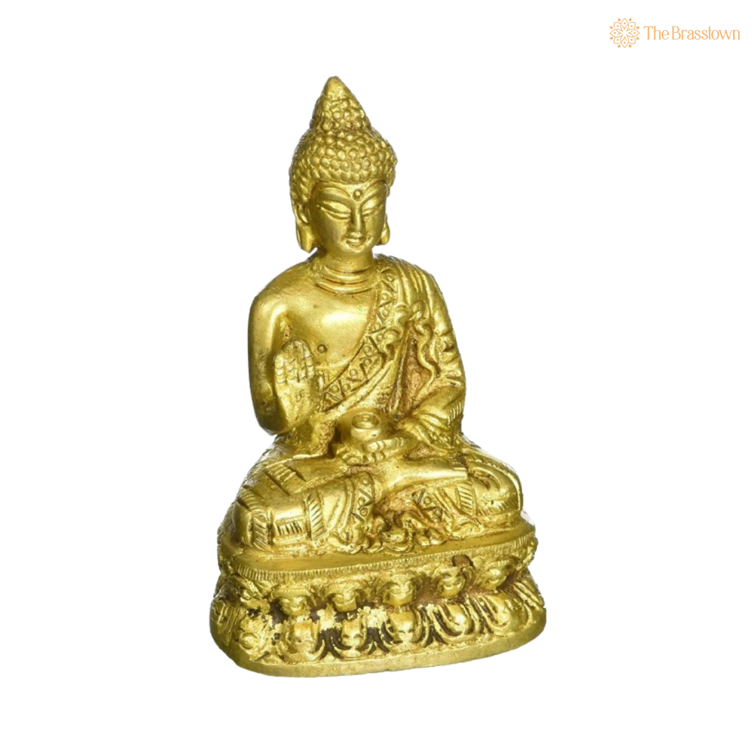 Buddha in Meditation - A Symbol of Wisdom and Peace 3 Inch