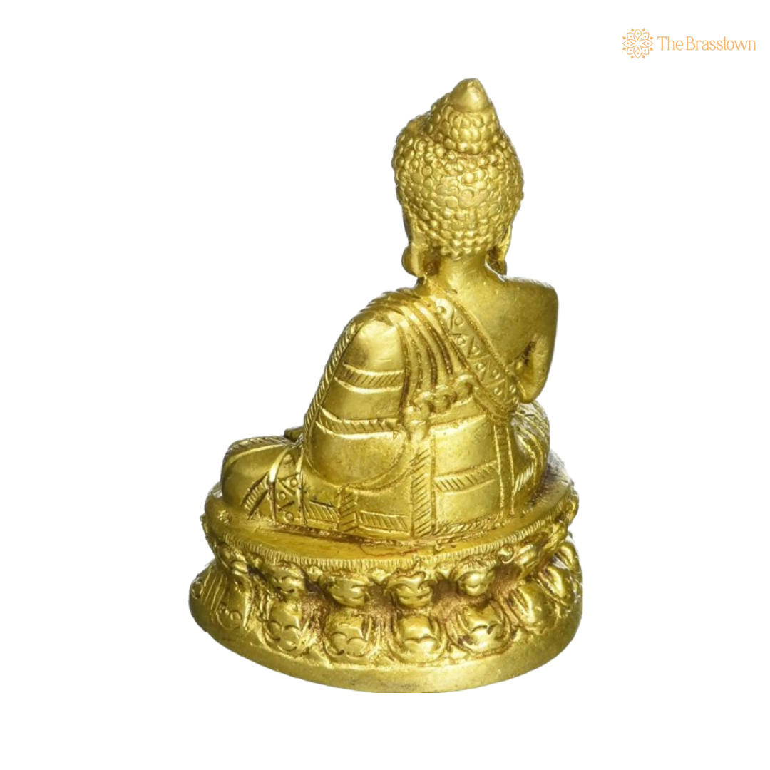 Buddha in Meditation - A Symbol of Wisdom and Peace 3 Inch
