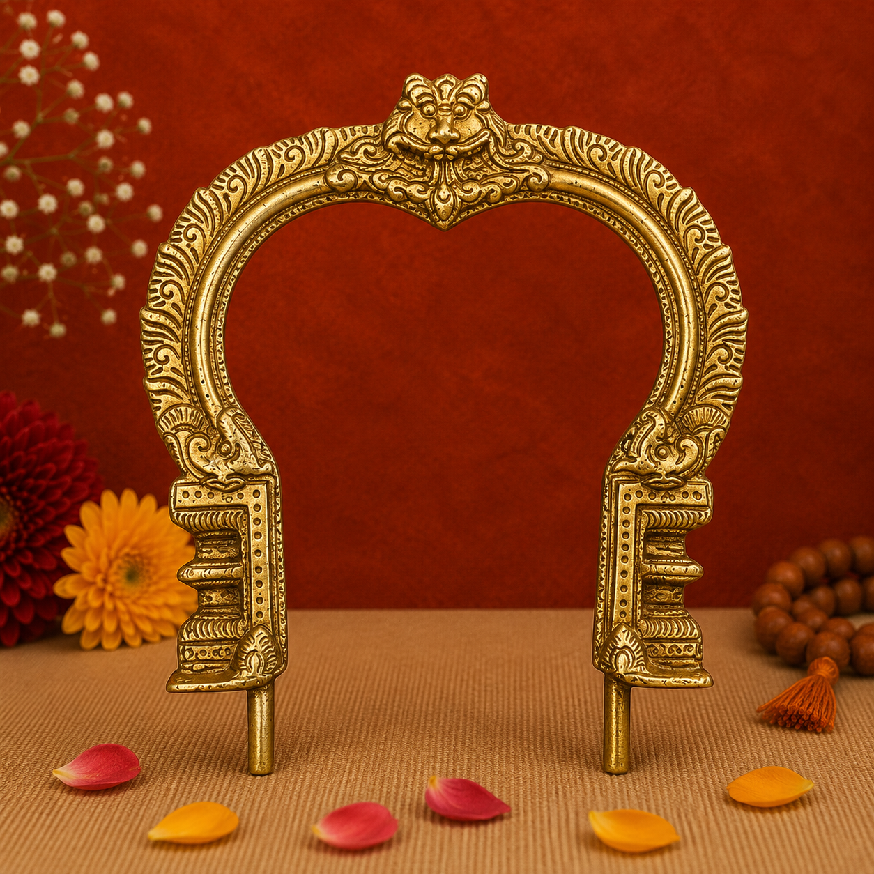 Traditional Brass Arch Frame 7.5 Inch