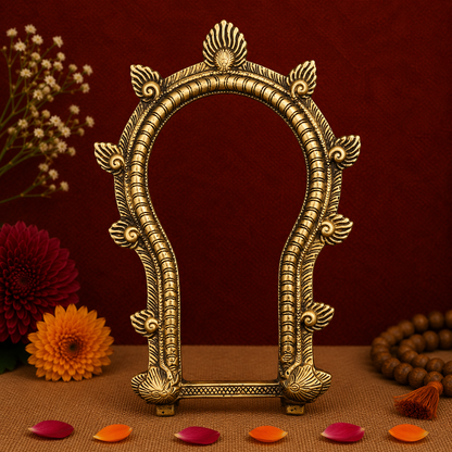 Antique Brass Traditional Arch Frame 10.5 Inch