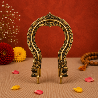 Antique Brass Arch Frame 11 Inch