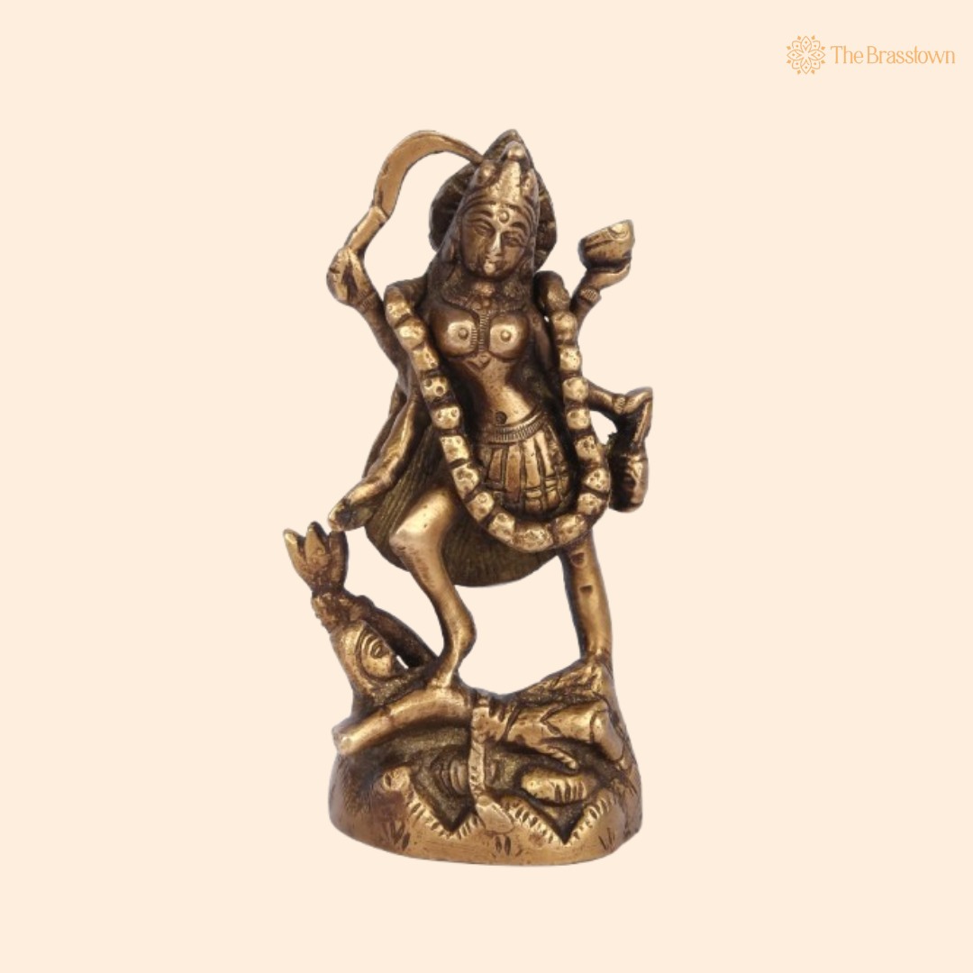 Goddess Kali Devi Idol 4 Inch
