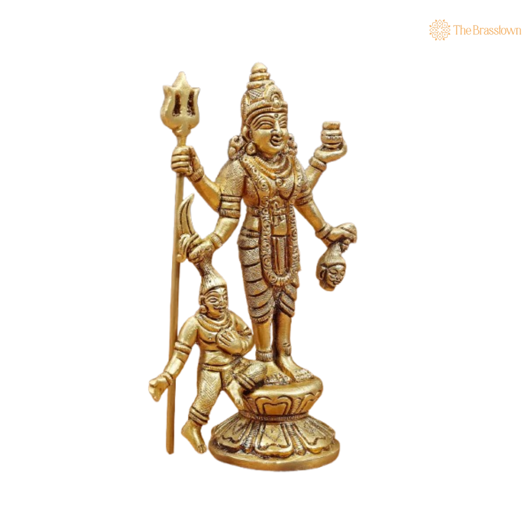 Goddess Kali Idol – Embodiment of Power and Divine Justice 5 Inch