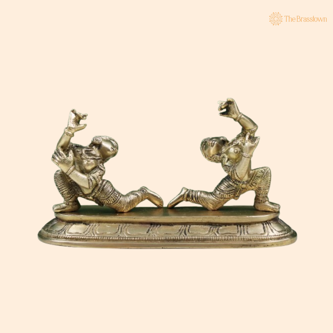 Graceful Dancing Apsaras 7 Inch