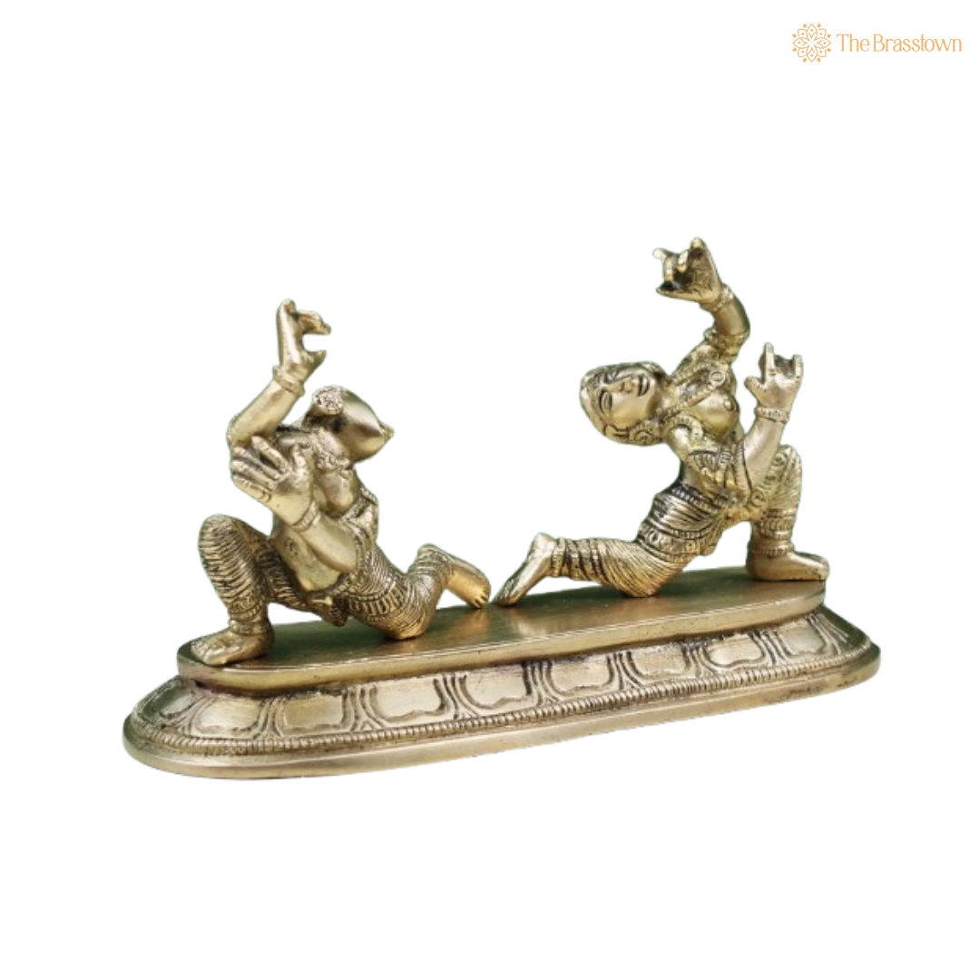 Graceful Dancing Apsaras 7 Inch