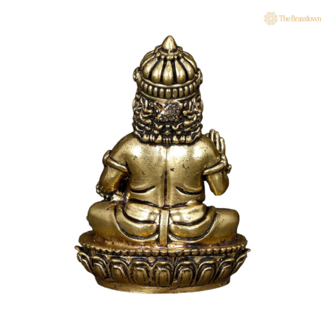 Handcrafted Brass Kubera Idol 2 Inch