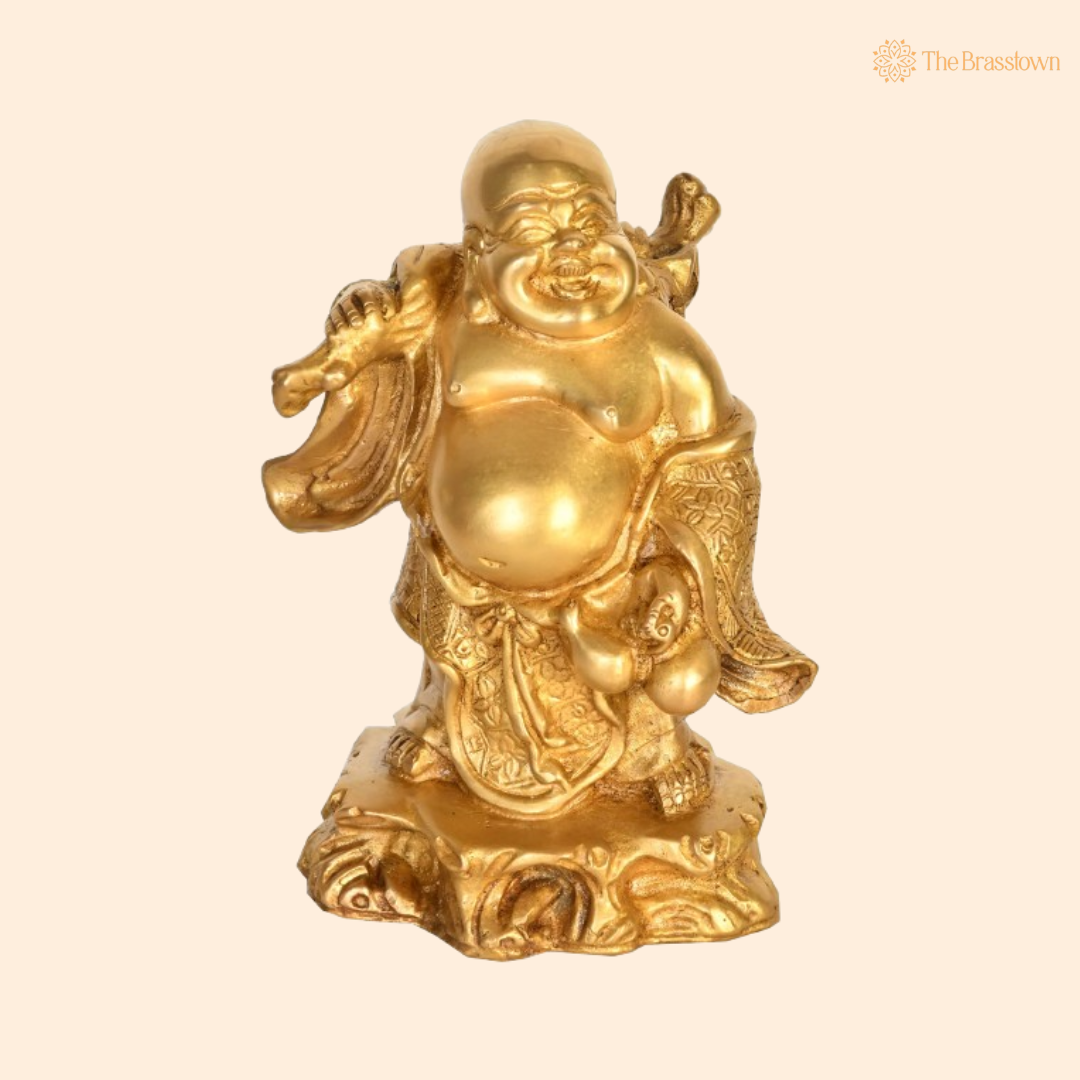 Laughing Buddha Statue – Symbol of Happiness 7 Inch