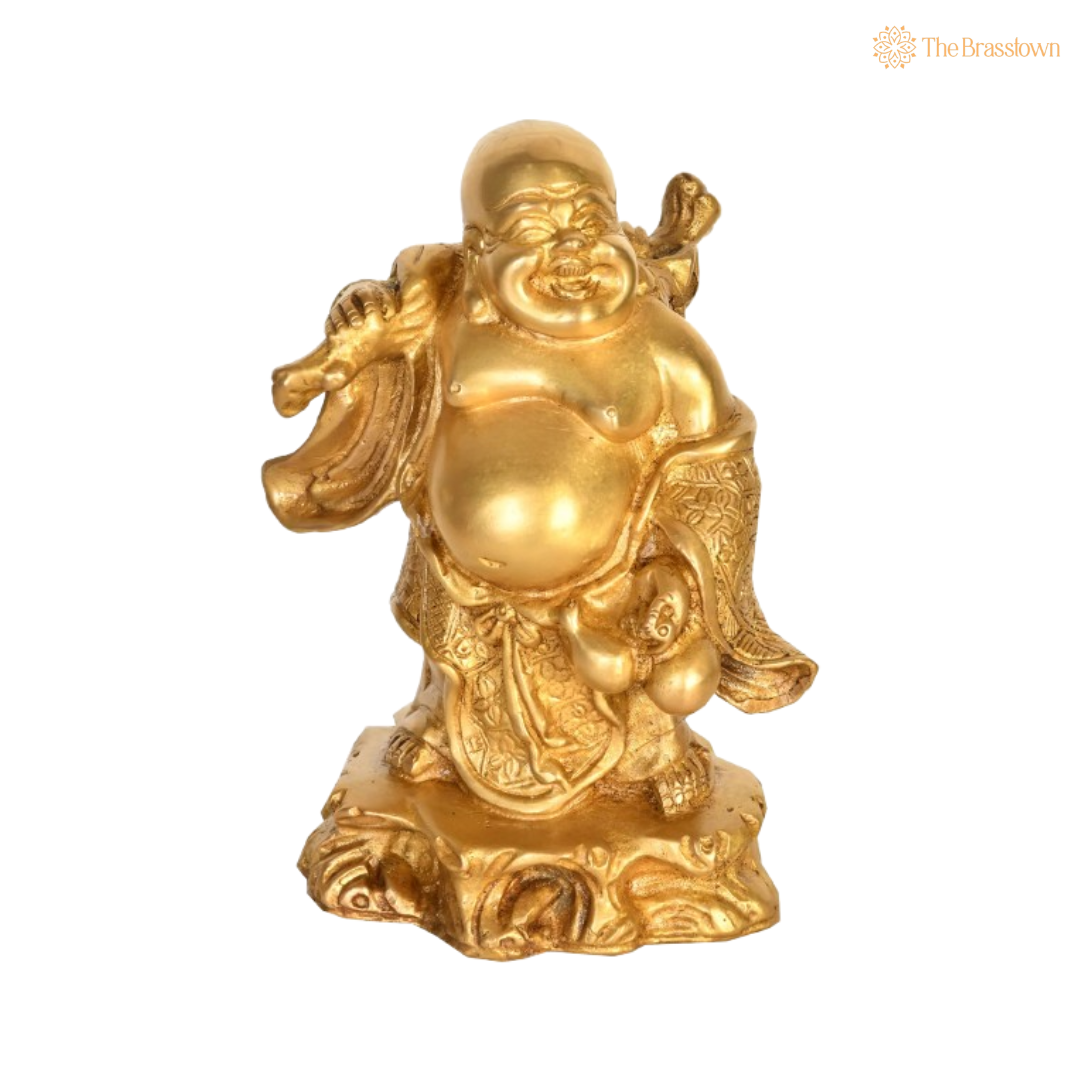 Laughing Buddha Statue – Symbol of Happiness 7 Inch