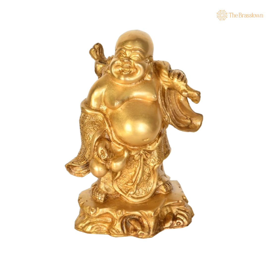 Laughing Buddha Statue – Symbol of Happiness 7 Inch