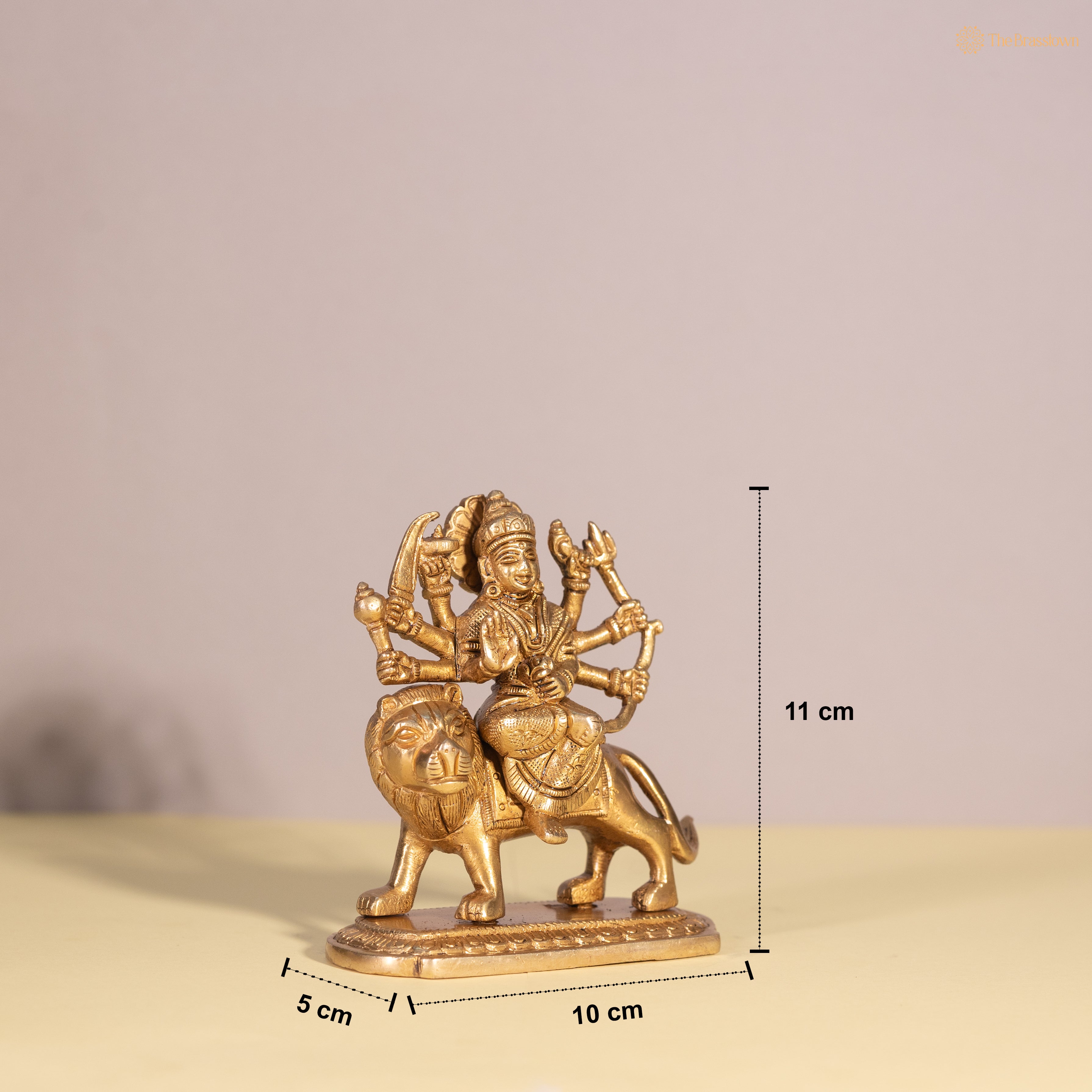 Brass Small Durga