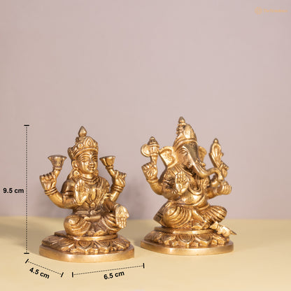 Brass Laxmi Ganesh Ji